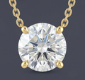 St. Germain - Solitaire Round Necklace