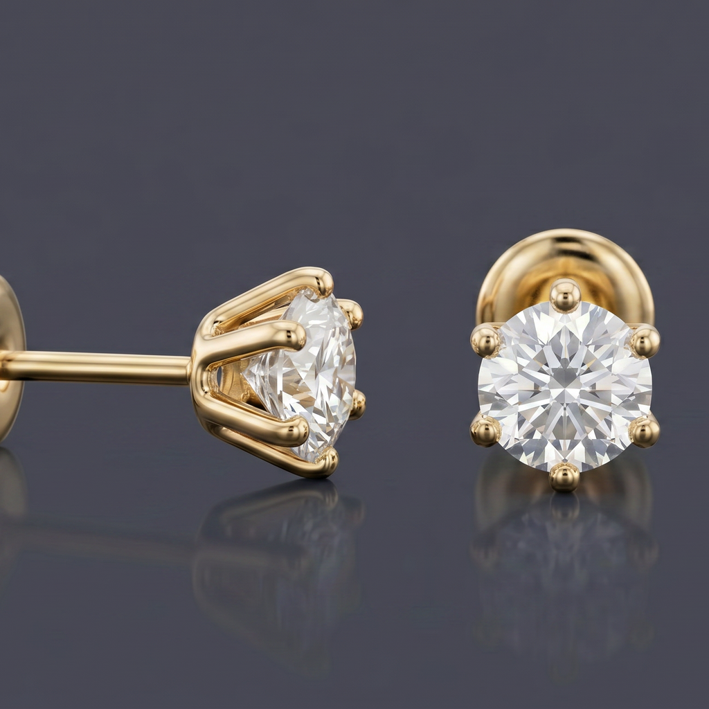 Rivoli - Round Earrings