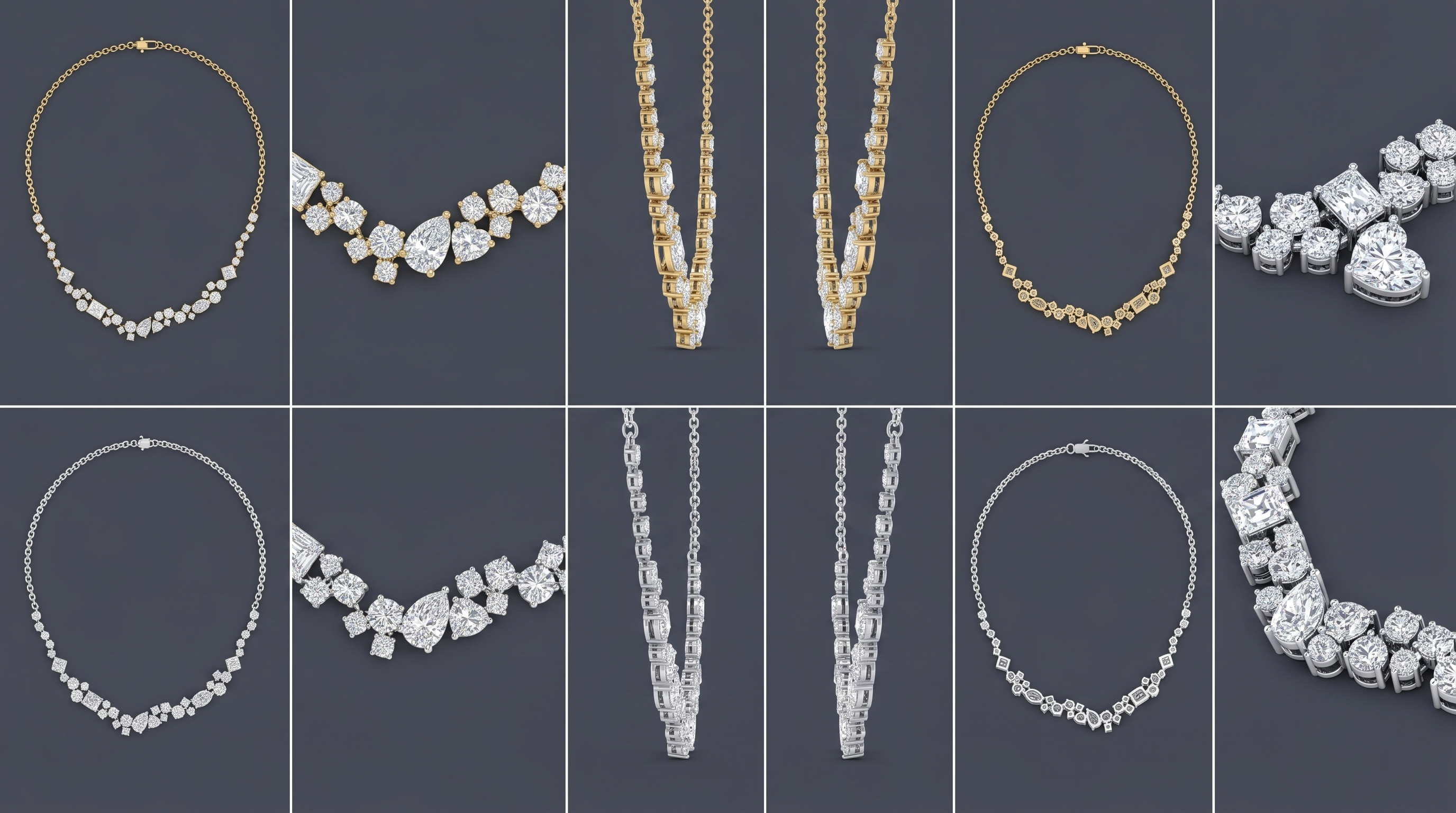 Virreyes - Cluster Necklace