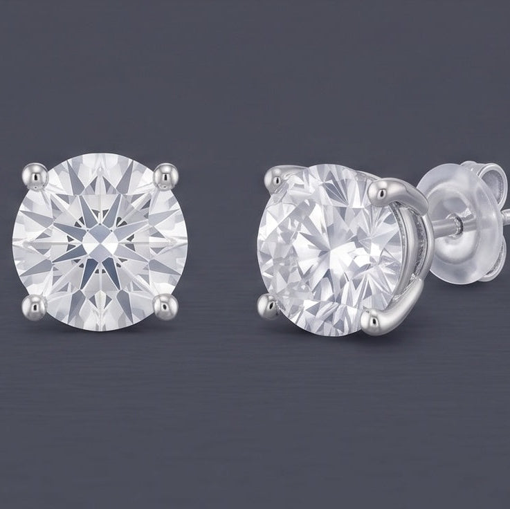 St. Germain - Round Stud Earrings