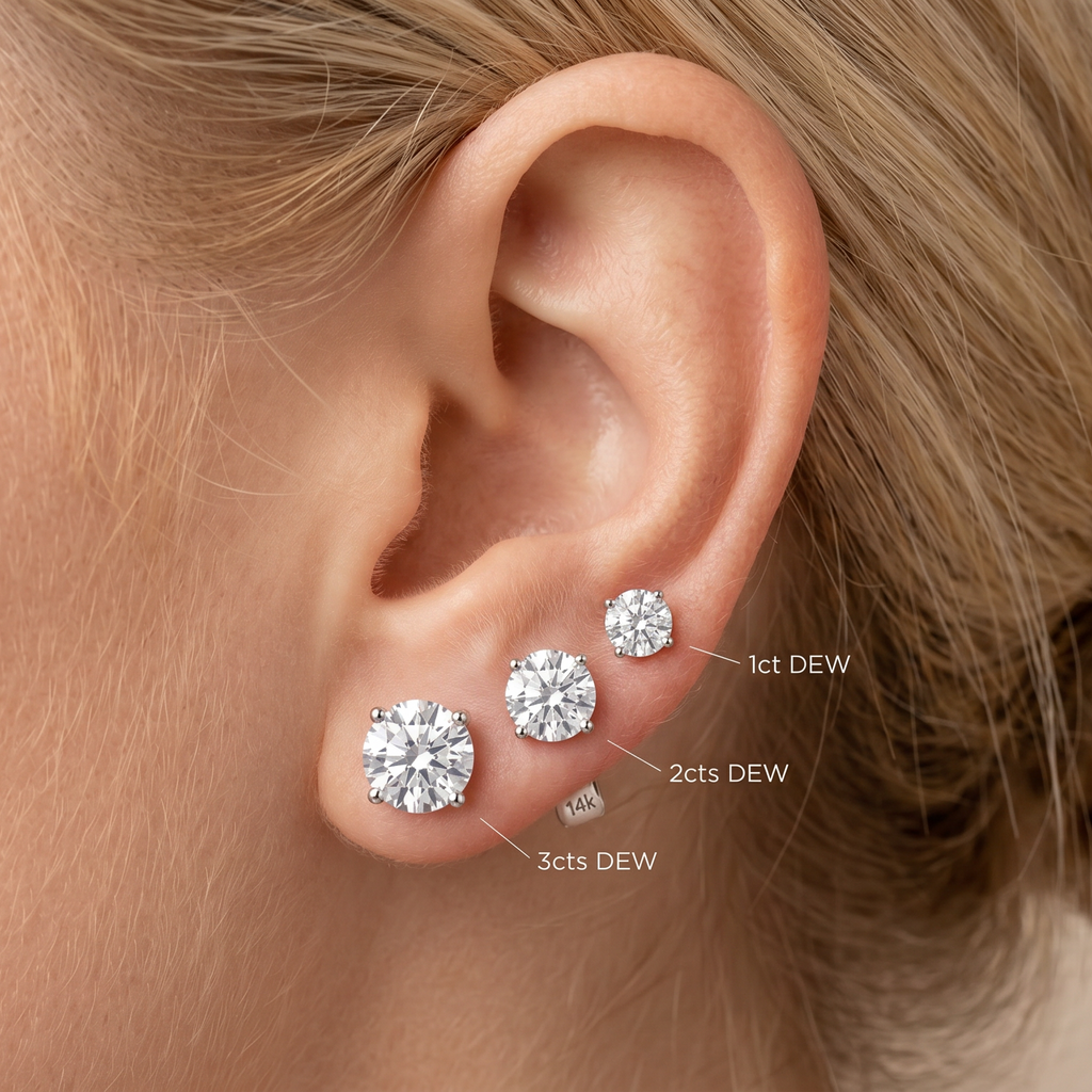 St. Germain - Round Stud Earrings