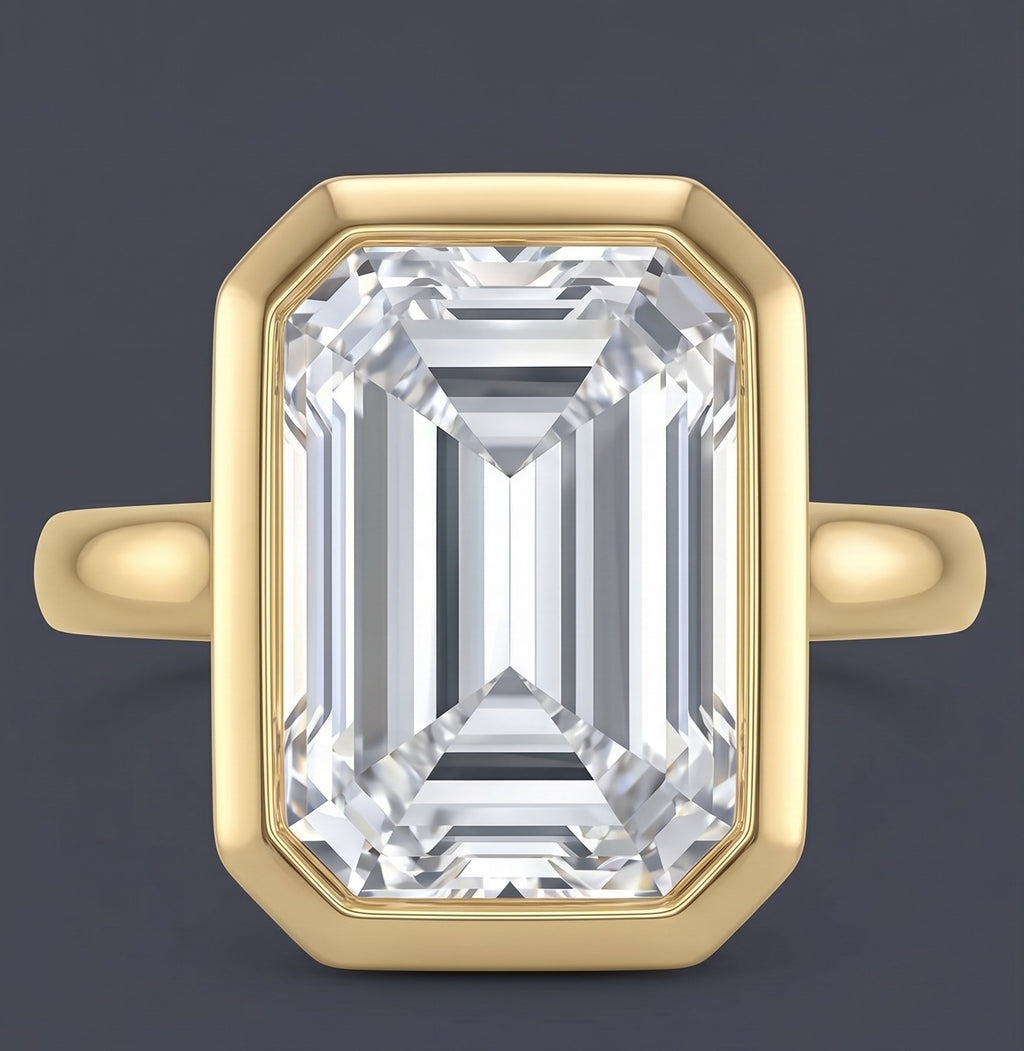 Empire - Emerald Bezel Ring