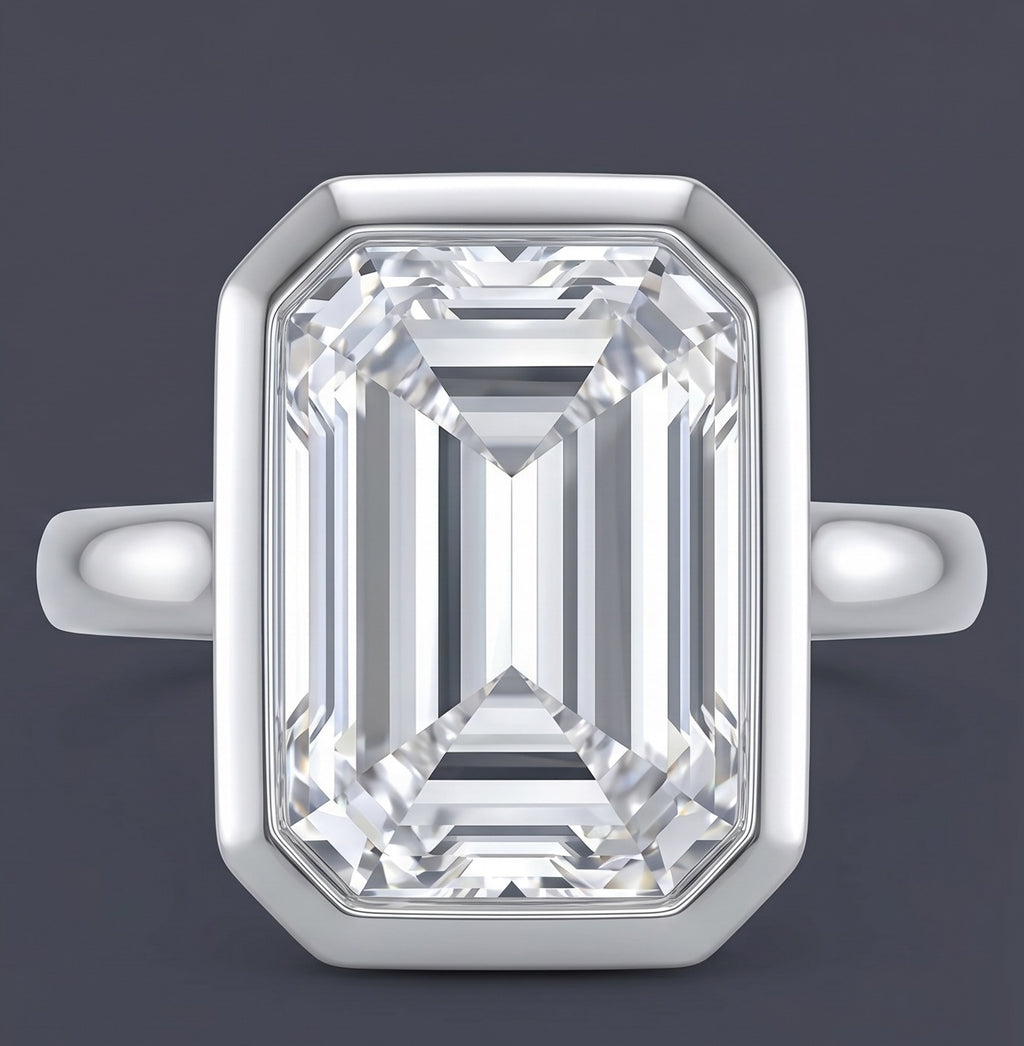 Empire - Emerald Bezel Ring