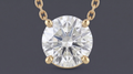 St. Germain - Solitaire Round Necklace