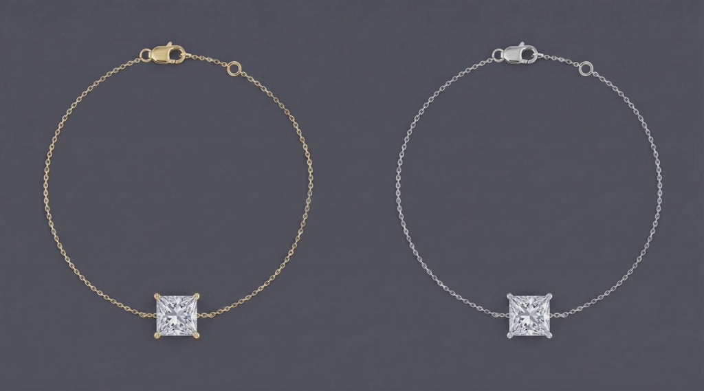 Satwa - Solitaire Princess Bracelet