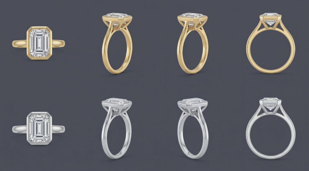 Empire - Emerald Bezel Ring