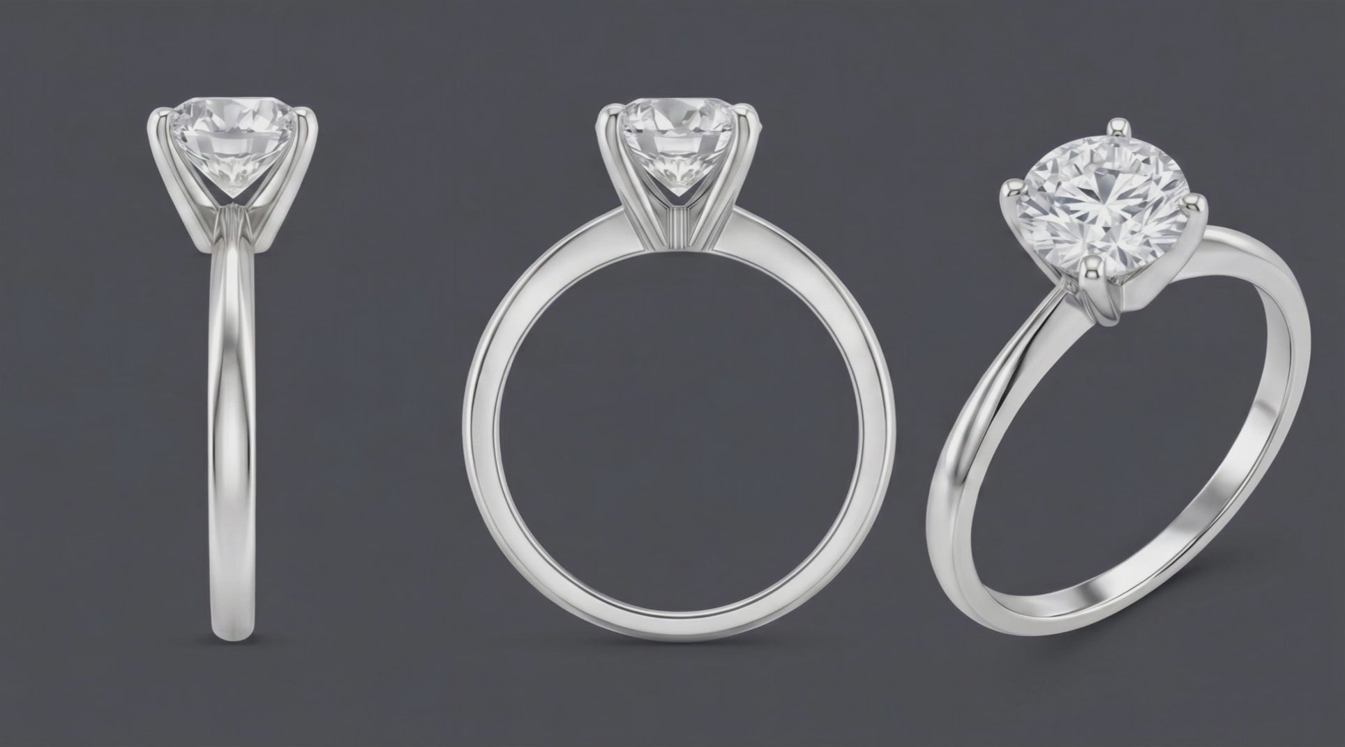 St. Germain - Solitaire Round Ring