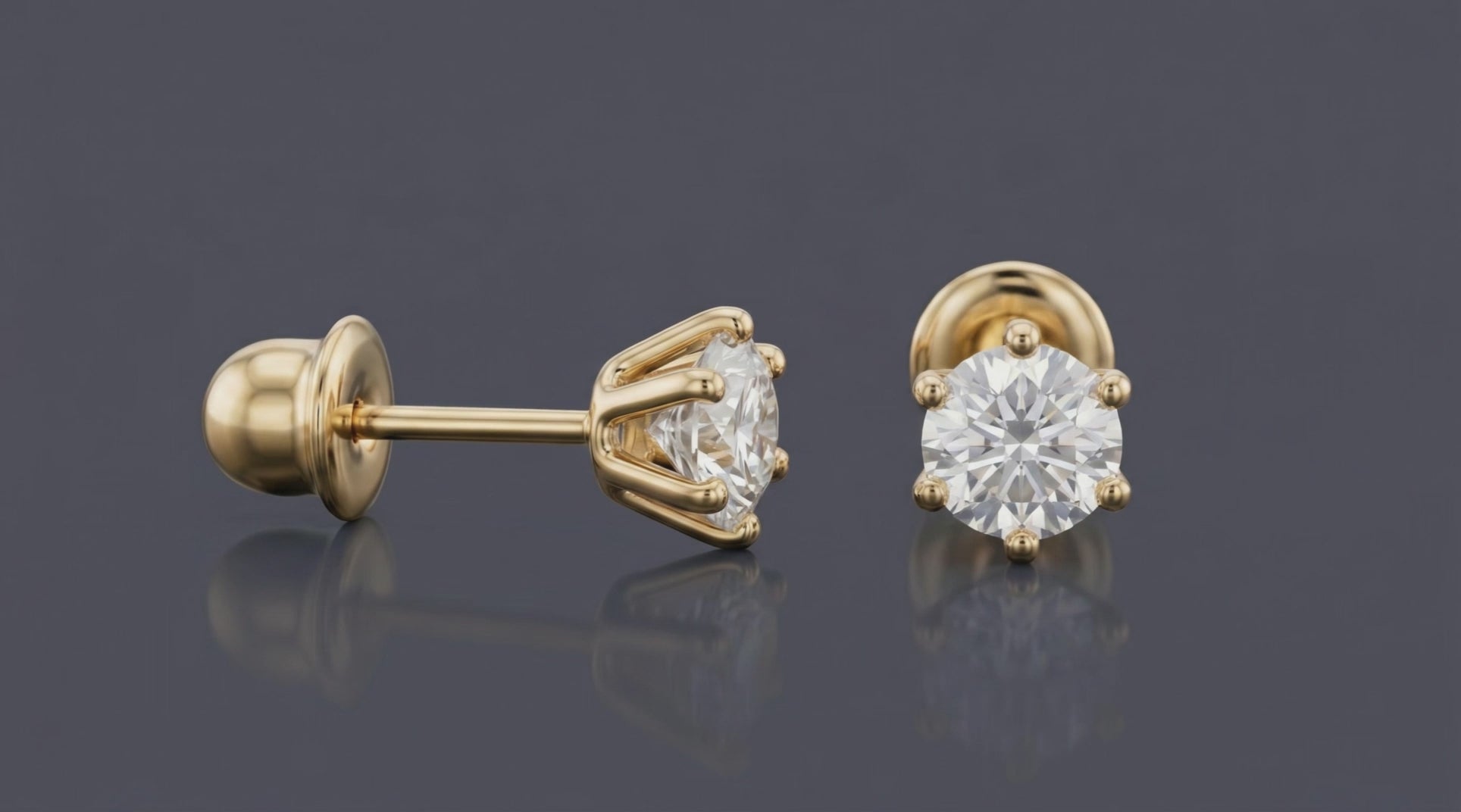 Rivoli - Round Earrings