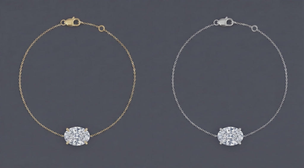 Cibeles -  Solitaire Oval Bracelet