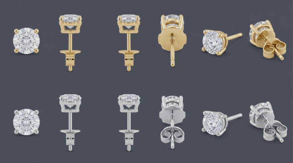 St. Germain - Round Stud Earrings