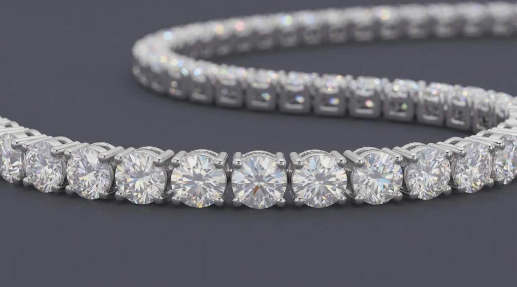 St. Germain - Round Tennis Necklace