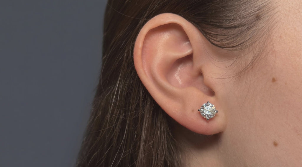 St. Germain - Round Stud Earrings