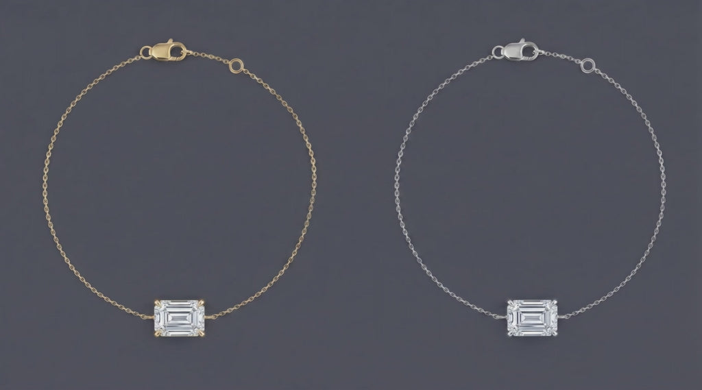 Tribeca - Solitaire Emerald Cut Bracelet