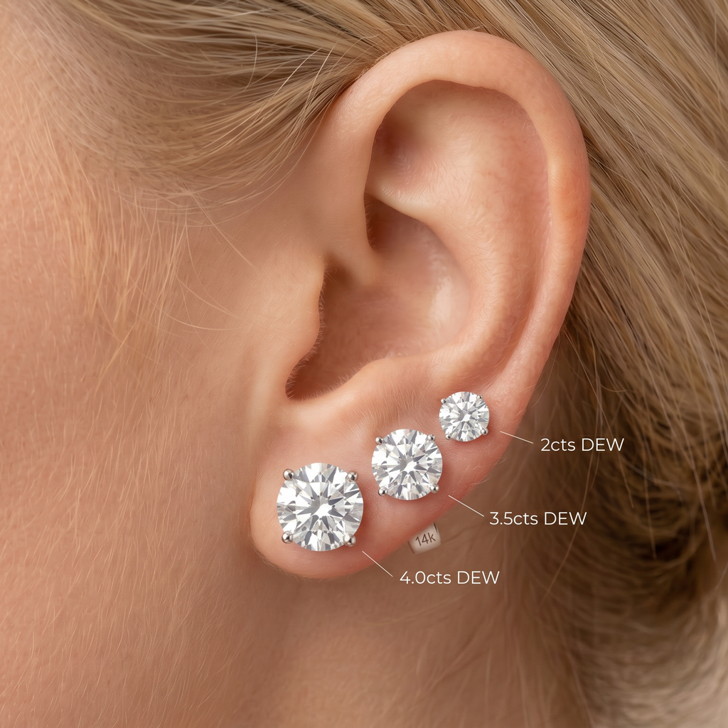 St. Germain - Round Stud Earrings
