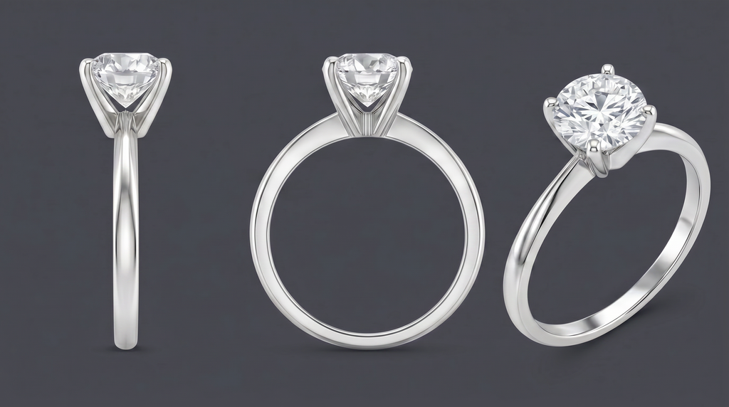 St. Germain - Solitaire Round Ring