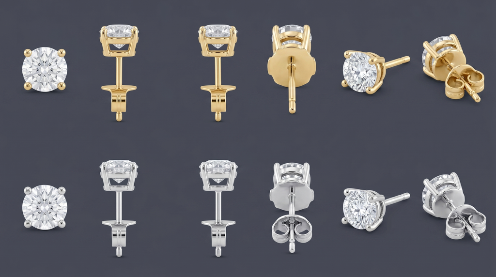 St. Germain - Round Stud Earrings