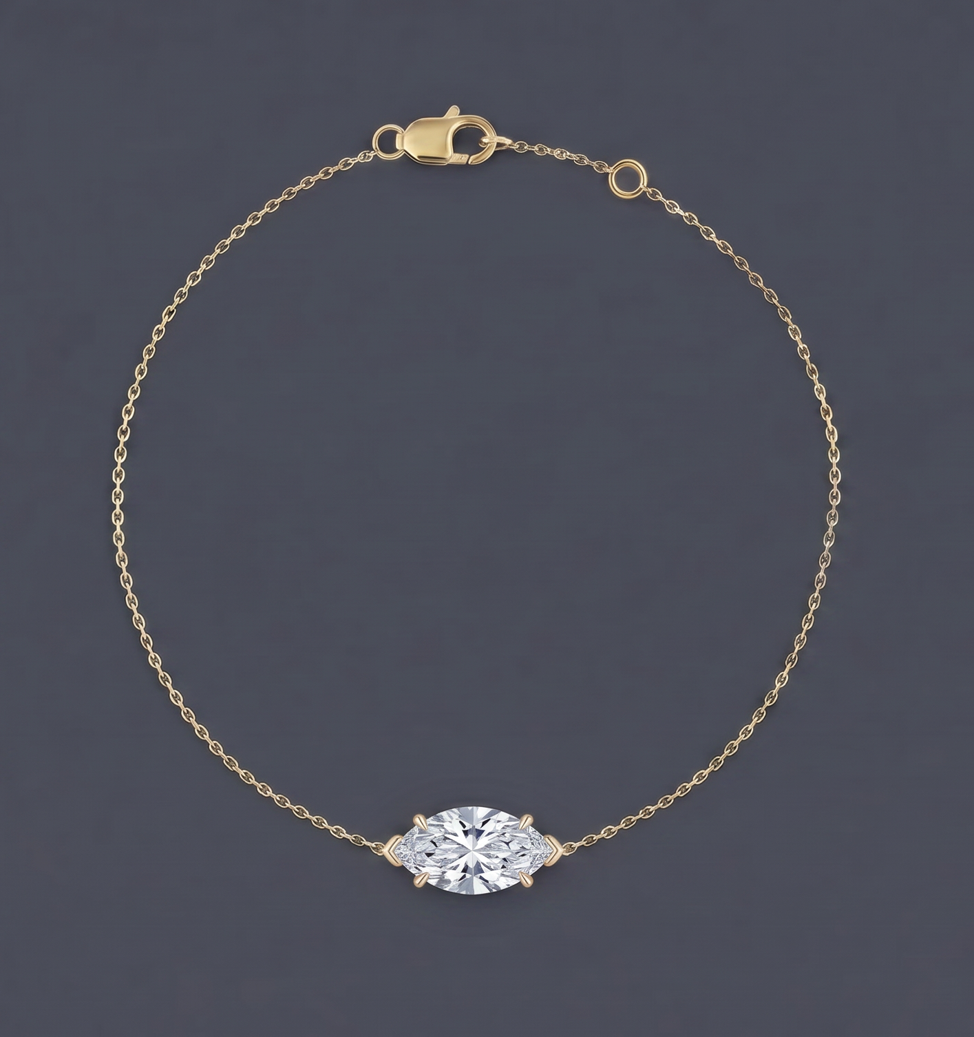 Bellagio - Solitaire Marquise Bracelet
